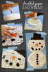 Snowman - Paper Plate