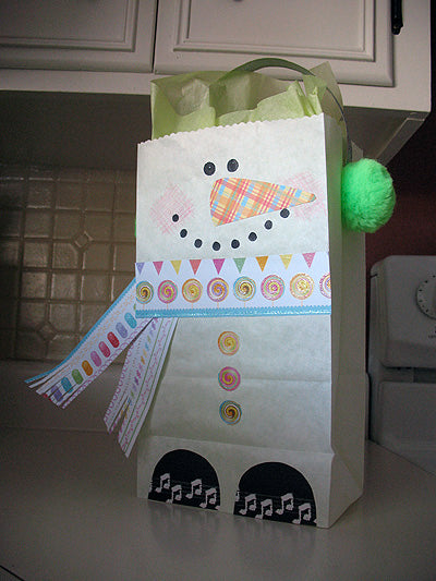 Snowman - Treat Bag