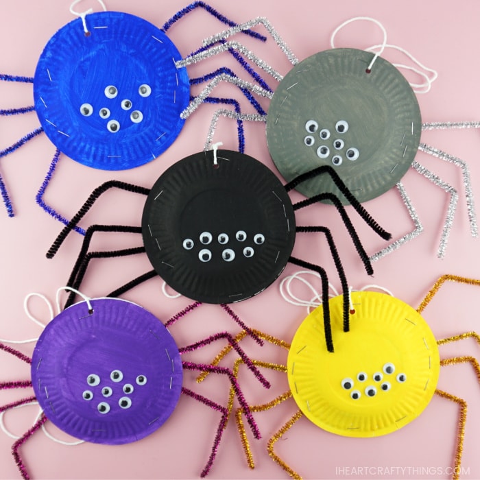 Spider - Paper Plate