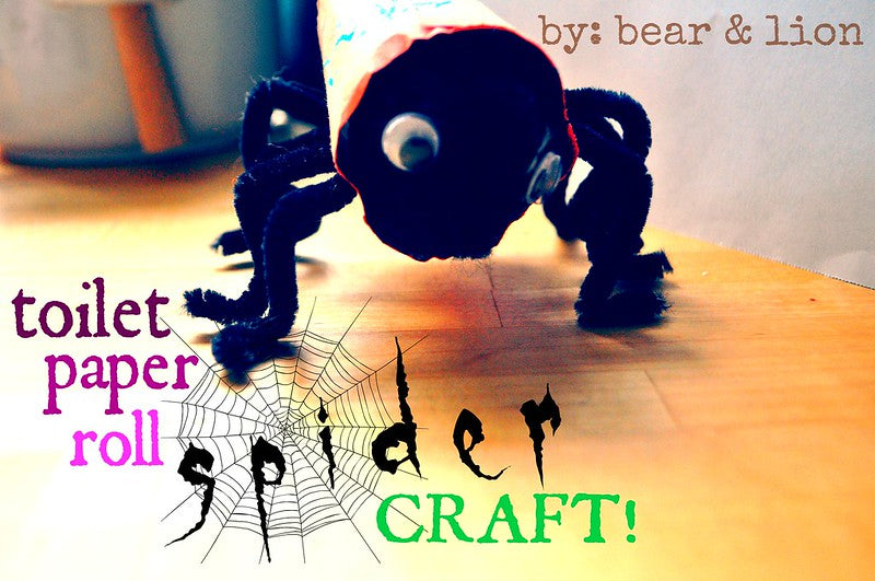Spider - Toilet Paper Roll