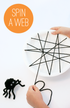 Spider Web - Paper Plate