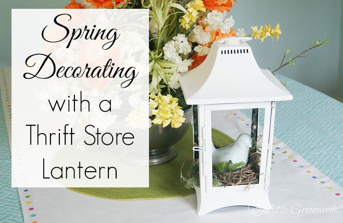 Spring Decor - Lantern