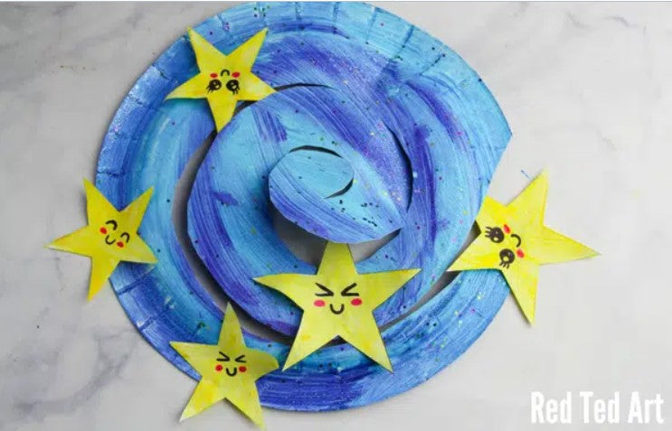 Twirler (Star) - Paper Plate