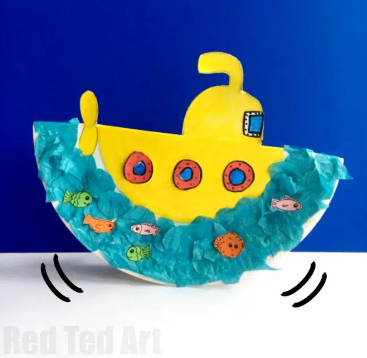 Submarine - Paper Plate