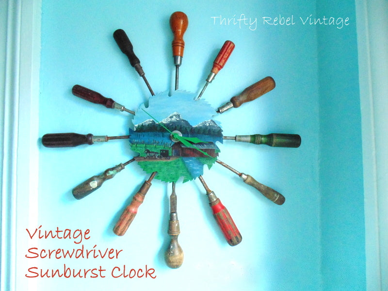 Clock (Sunburst) - Screwdriver