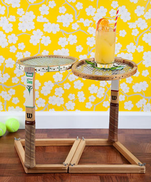 Table (Side Table) - Tennis Racquet