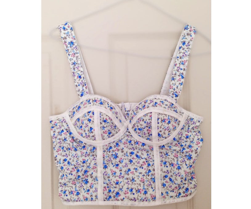 Top (Caged Bustier Style) - Bra