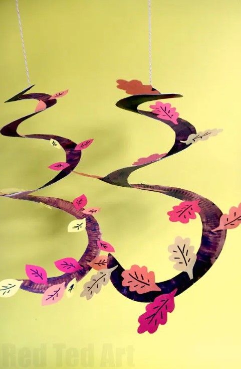 Twirler (Autumn) - Paper Plate