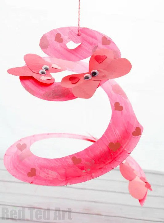 Twirler (Love Bug) - Paper Plate