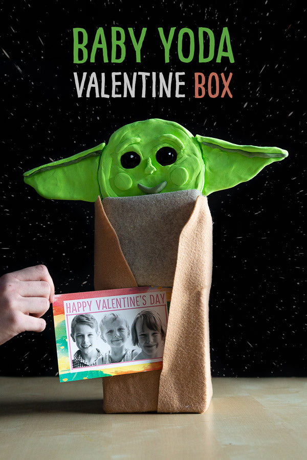 Valentine Box (Baby Yoda) - Tissue Box