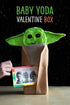 Valentine Box (Baby Yoda) - Tissue Box