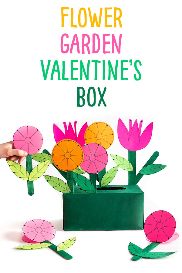 Valentine Box (Flower Garden) - Tissue Box