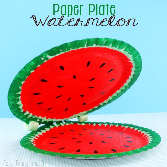Watermelon - Paper Plate