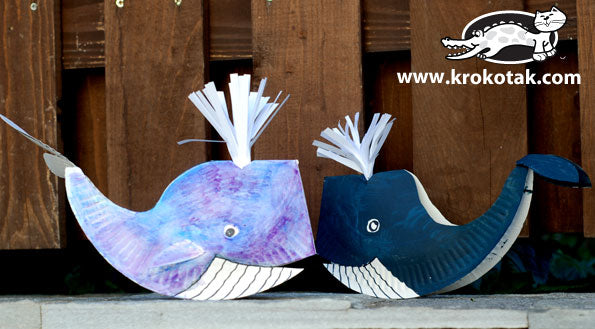 Whale - Paper Plate