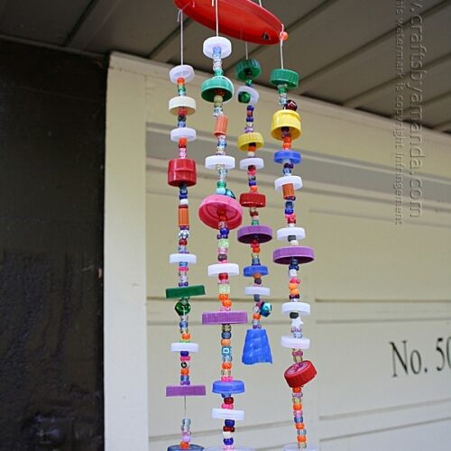 Wind Chime - Plastic Lid