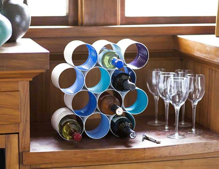 Wine Rack - Coffee Can