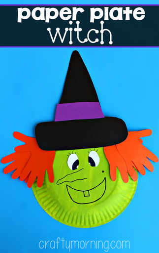 Witch - Paper Plate