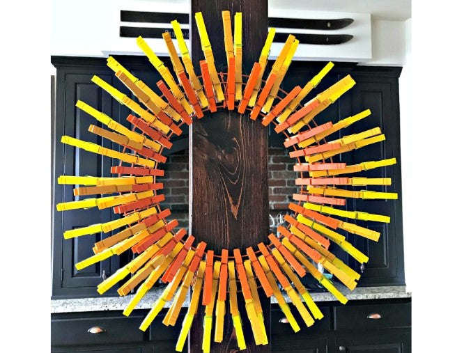 Wreath - Clothespin