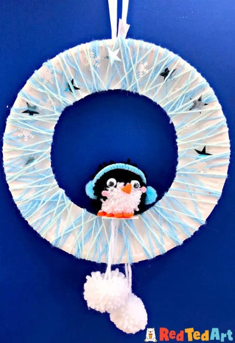 Wreath (Christmas) - Paper Plate