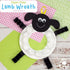 Wreath (Lamb) - Paper Plate