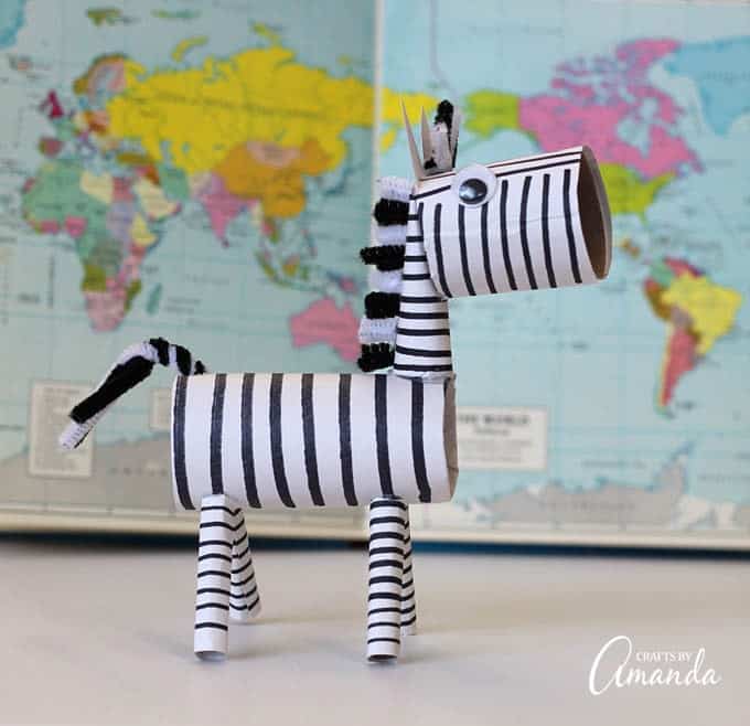 Zebra - Toilet Paper Roll